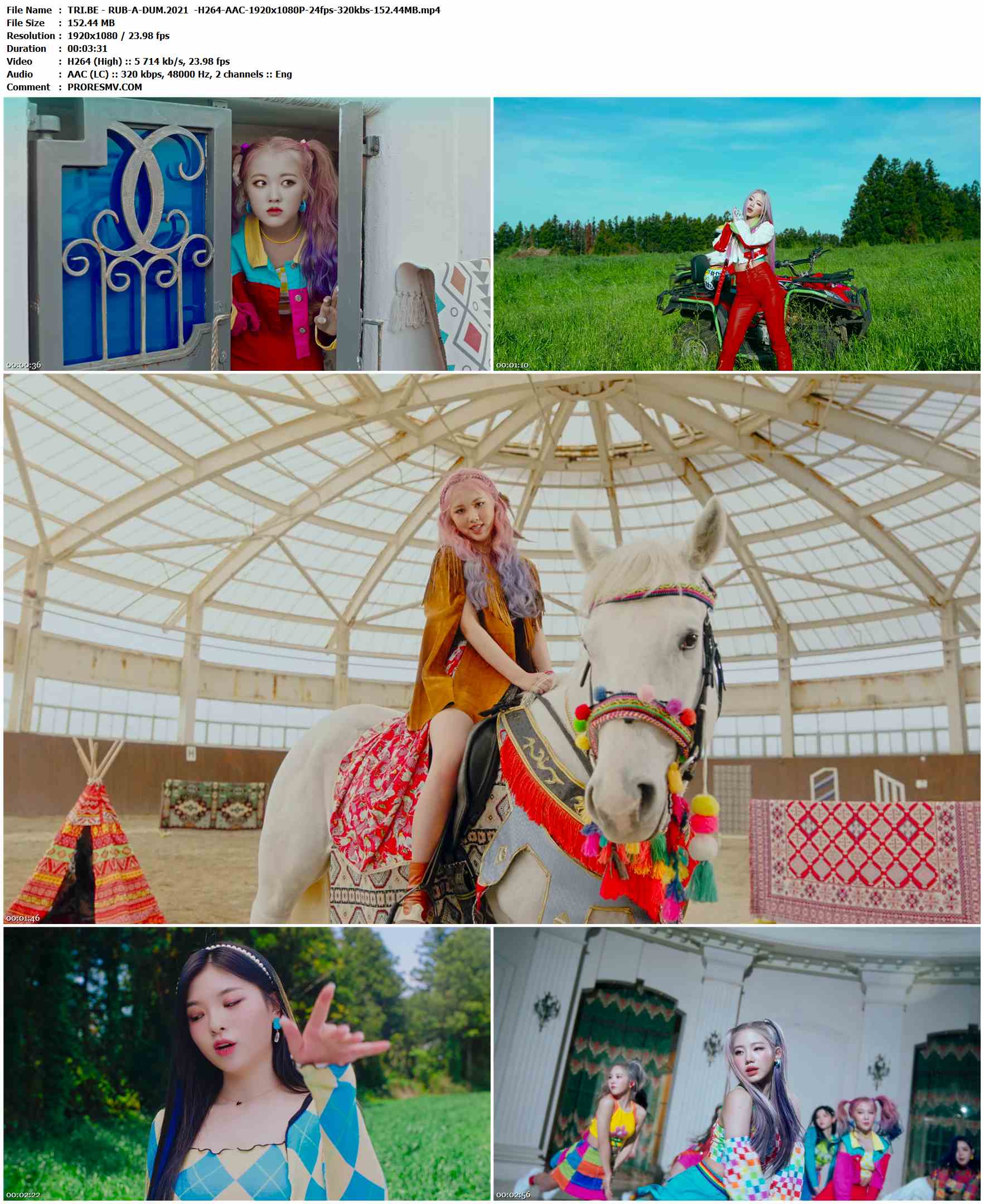 TRI.BE - RUB-A-DUM.2021-H264-AAC-1920x1080P-24fps-320kbs-152.44MB官方MV_高清MV